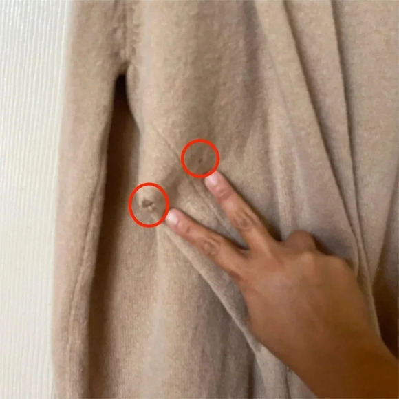 The Scotch House Men's Jacket One Size Brown 100% Lambswool Pullover Vintage - Picture 4 of 9